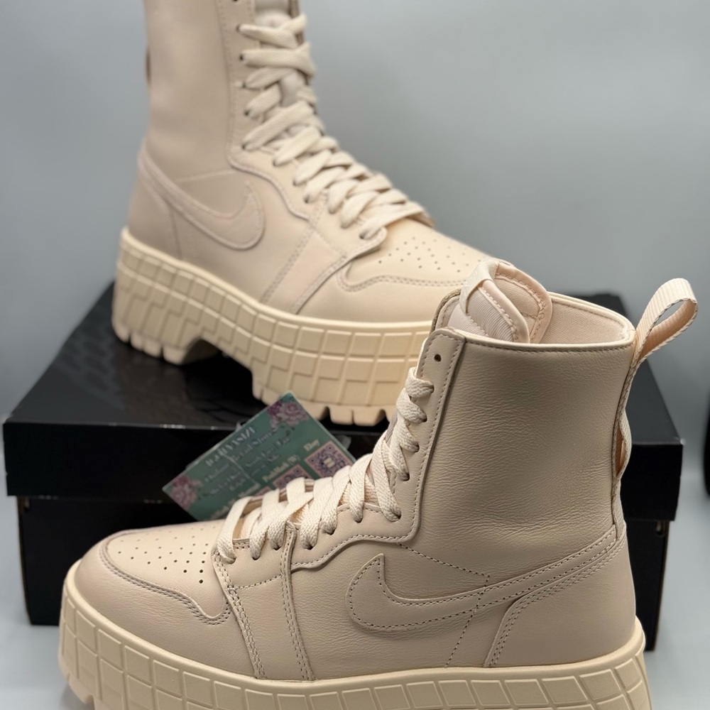 NIKE AIR JORDAN 1 BROOKLYN BOOTS - Picture 8 of 9